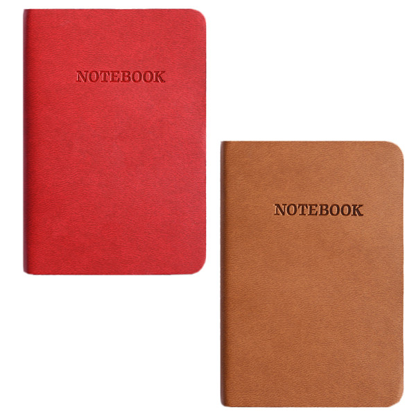 2 Packs Pocket Notebook for Men & Women Business Travel School