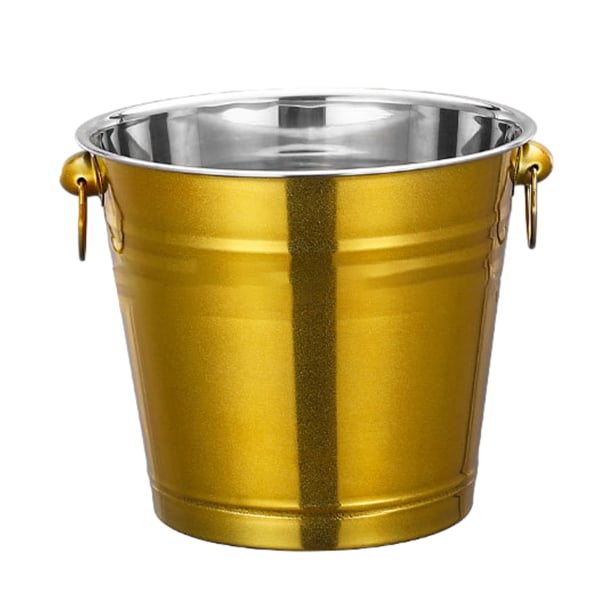 Ice bucket with lid, spoon, tongs and filter - carefully