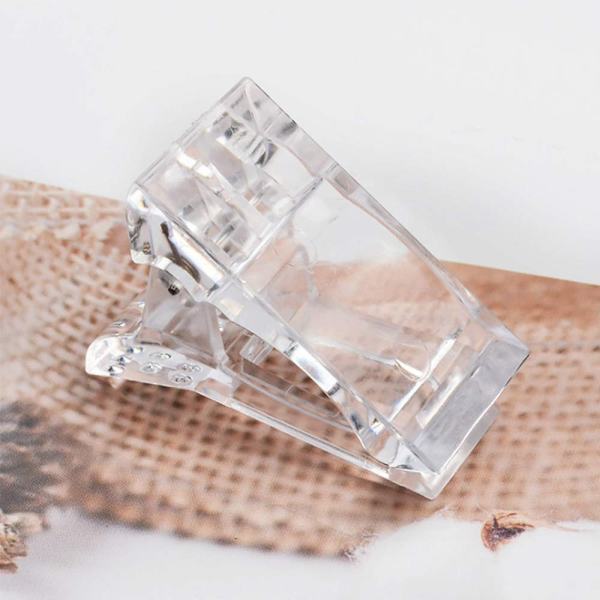 Finger Extension Builder, Nail Art DIY Manikyrklämma Verktygssats