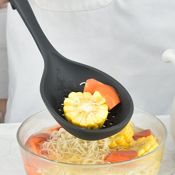 Hushållsspatel i silikon, non-stick, speciell grytspatel