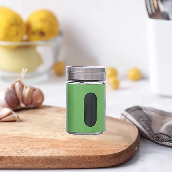Glass Salt og Peber Shakere | 6-Styks Pakke | Bedst til Hjemmet