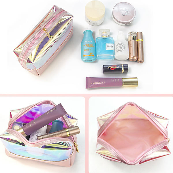Makeup-pung/Sød kosmetikarrangør/Glimmer Glitrende Kvinders