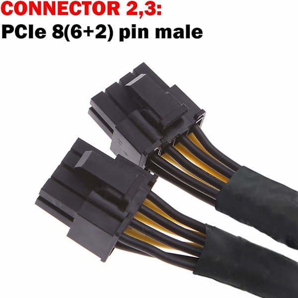 GPU PCI-e 8Pin PCI Express Grafikkort GPU VGA 8 Pin