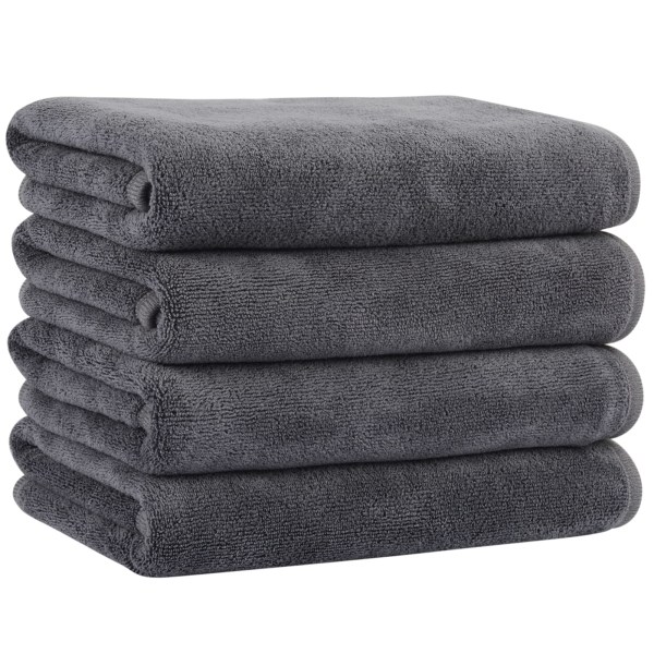 Microfibre Towel Set of 4 | Soft and Lightweight Microfibre