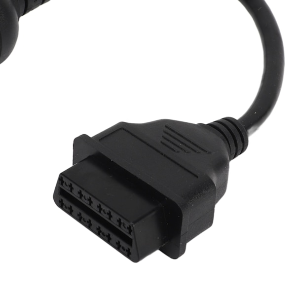 Lastbilsdiagnostikgränssnittsadapter 16-stifts OBD2 9-stifts adapterkabel Bildiagnostiskt verktyg