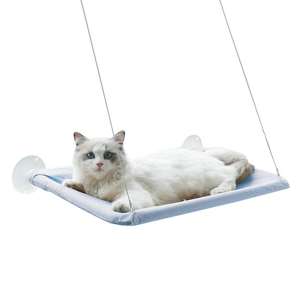 Katt seng vindu, sikkerhetskatt hyller plassbesparende vindu montert katt sete