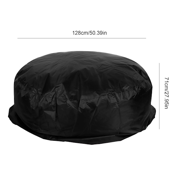 Väderbeständigt Skydd Trädgårdsbordsskydd, Högdensitets Nylon Oxford Tyg, Utomhusskydd för Alla Årstider med Reflekterande Säkerhetssömmar för Uteplats, Däck,