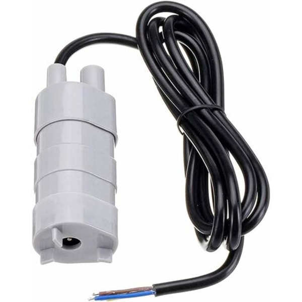 Nedsänkbar pump - Svart bar tråd 12V pump