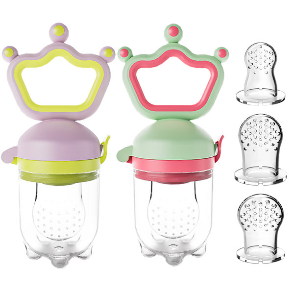 Frugt Feeder Napp | Inkluderer ekstra silikoneposer