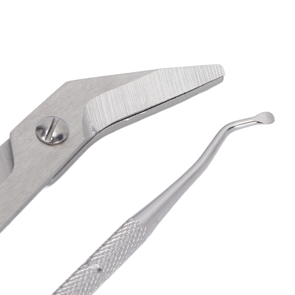Tåneglsaks med langt håndtak, ergonomisk design, unike tåneglsklippere med neglplukker for voksne og eldre