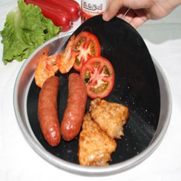 Barbecue Saviour, Nonstick Grillmatta Säkerställer Enkel Rengöring, Återanvändbar Matlagningsmatta För Grillning Året Runt, Perfekt Rund Grillmatta För Utomhusbruk