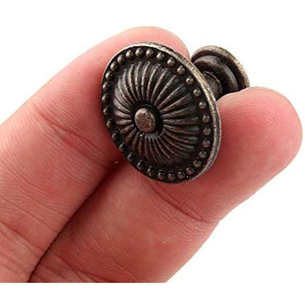 Skap Knapper 12 Stykker Kommode Håndtak Bronse