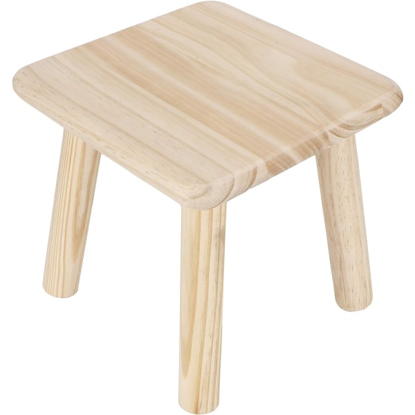 Träpall, fotpall sadelpall