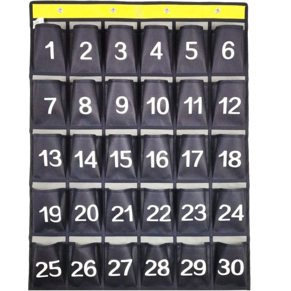 ANIZER-nummererede mobiltelefoner og lommeregnerholder klasseværelse