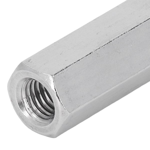 5 stk. Hex Koblingsmøtrikker 304 Rustfrit Stål Gevindforbindelsesmøtrik til Bolt Stud Maskinskruer