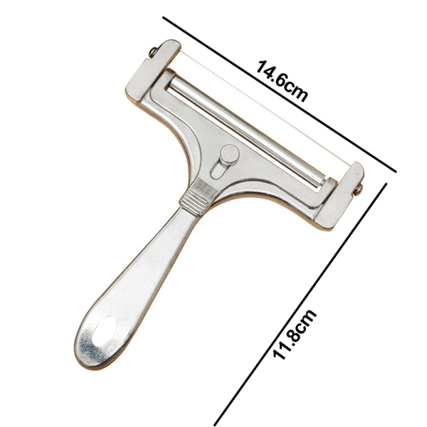 Ostskärare i rostfritt stål - Handhållen ostskärare