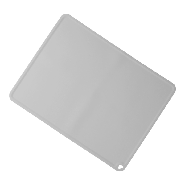 Silikonmatta 410x310mm Fotosensitivt Resin Skyddsdyna 3D-skrivartillbehör Grå