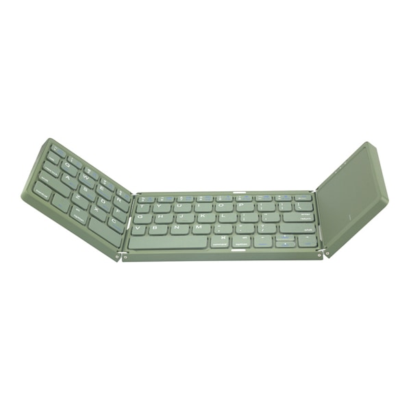 Foldbart Bluetooth-tastatur med touchpad trådløs til smartphone iPad