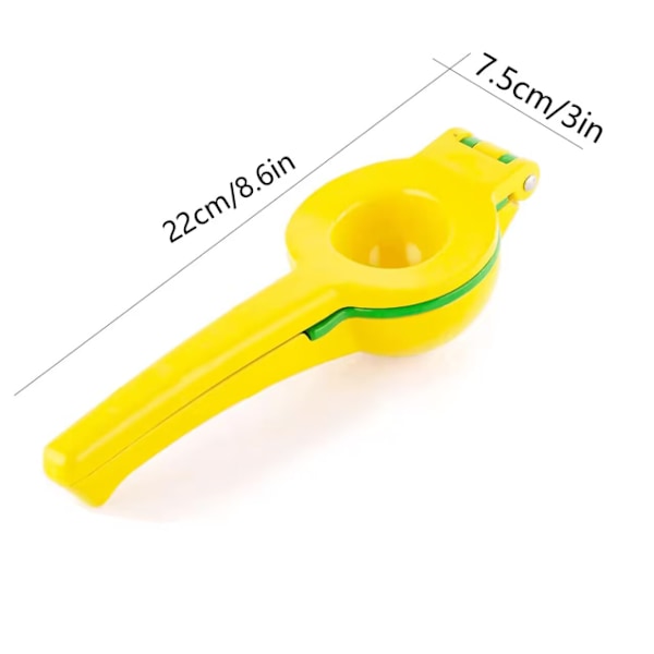 2-i-1 metall sitruspresser for sitron og lime - hånd sitruspresser for sitron - manuell sitruspresser for sitrus - sitronpresser - manuell sitrus