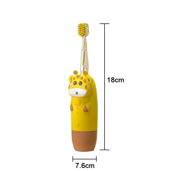 Lasten sähköhammasharja, 3 tilaa muistilla, hauska ja helppo