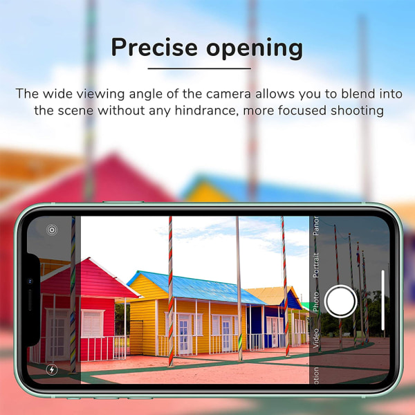 [2-pak] iPhone 11/12 linsebeskyttelse i hærdet glas
