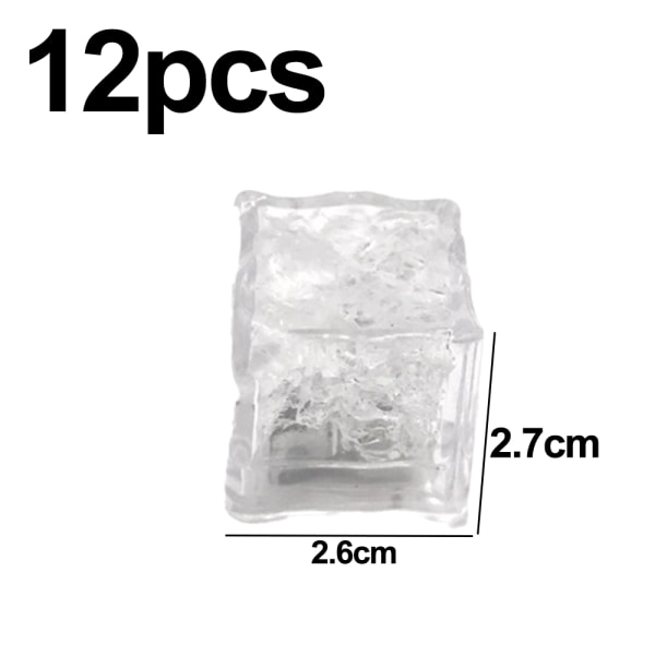 (12 Pack) Lysende LED-isbiter