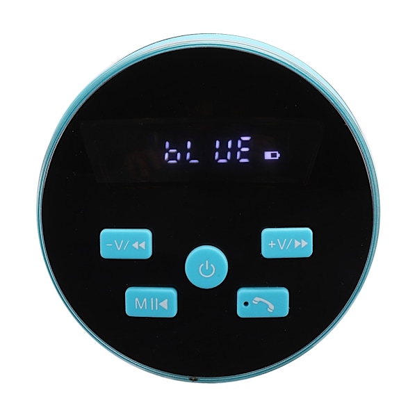 Duschrum IPX7 Bluetooth Högtalare Portabel FM Subwoofer med Andningsljus Sugkopp