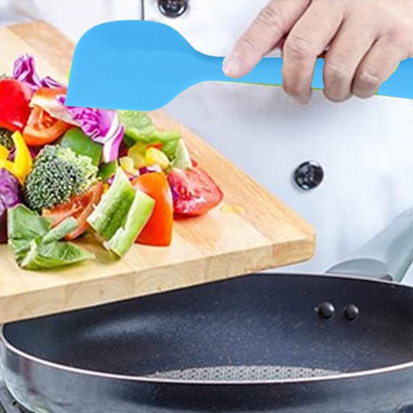 Silikonspatel, 3-pack köksredskap för matlagning och bakning