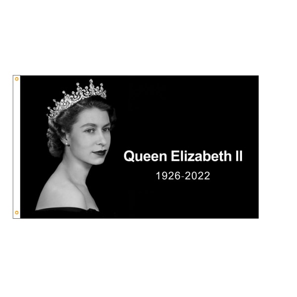 Hendes Majestæts Flag, Mindehøjtidelighed for Dronningen af ​​Storbritannien F
