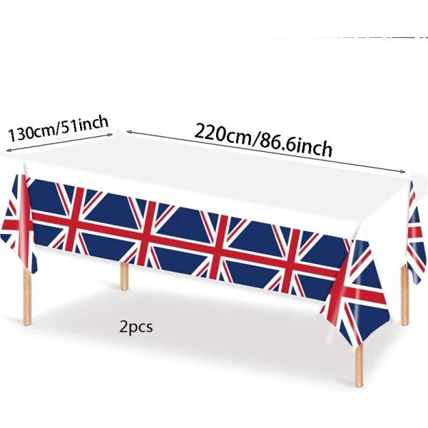 Bordsduk för bortskaffande av brittisk risflagga