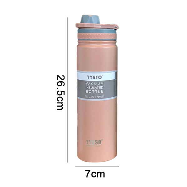 Smal Shaker-flaska - Rostfri Shaker-flaska - Isolerad