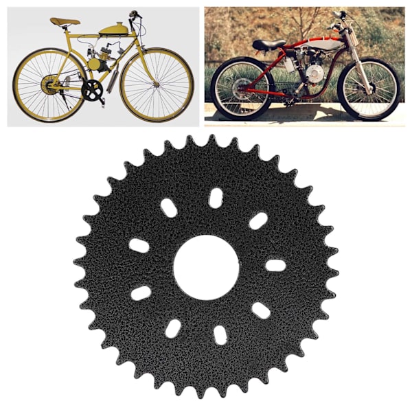 415 Kjede Bakre Tannhjul 9 Hull 36T Passer for 49cc 50cc 60cc 80cc Motorisert Sykkel Push Bike