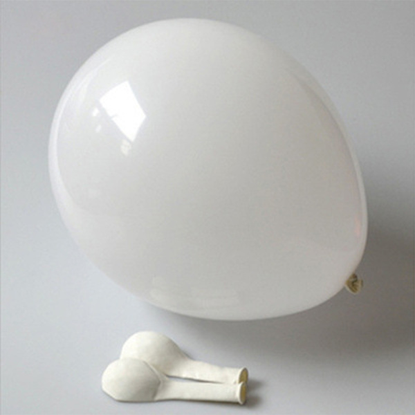100-pack 10-tums tjocka ballonger, latex heliumballonger, för