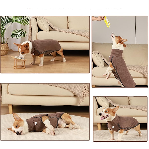 Hundesweater, hundekåpe fleece, genser hund, hundegenser for små mellomstore store hunder, varm og lett hundegenser, vinterkåpe hund, utendørs hundekåpe,