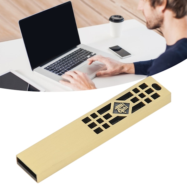 USB-minne Portabel Vattentät Metall 2.0 Lagringsenhet Minne för Dataöverföring Delning 32GB