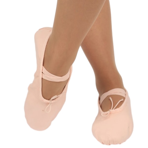 Barn & Vuxen Canvas Mjuka Balletdans-skor Dansgymnastiktofflor