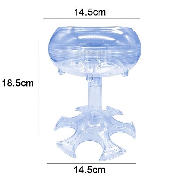 Shotglasdispenser, 6 shotglasdispenser och hållare för