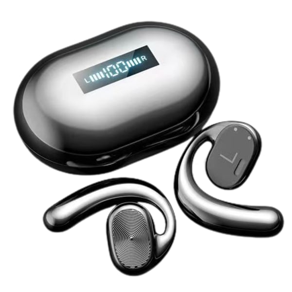 Open Ear Headphones, Wireless Open Ear Earbuds with Earhooks