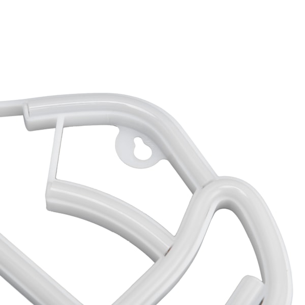 LED Neonljus Neon Skylt Kroppsform Konst Vägg Dekorativ Ljus USB Drivs för Sovrum Bar Fest Bröllop Blått Ljus