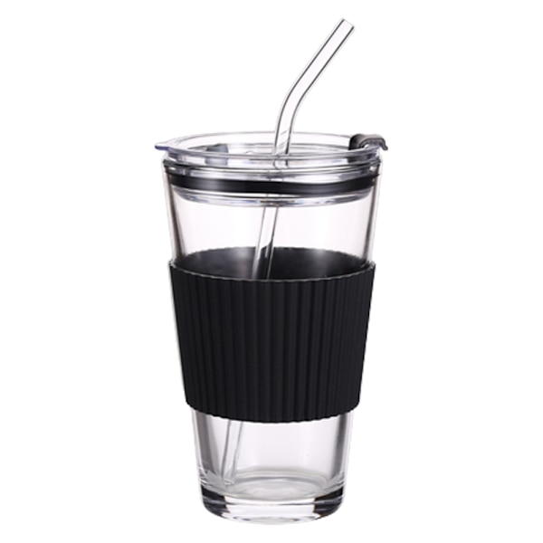 450 ml kaffekopp, melkekopp, tekopp, glass, kopp med sugerør, kopp med lokk, drikkekopp med koppholder