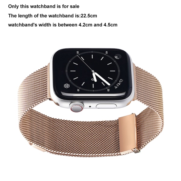 Metallband Kompatibel med Apple Watch armband 42-45mm