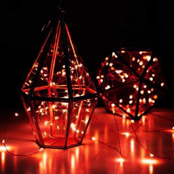 24-pack Fe-ljus drivna av batteri, 9,8 fot 30 LED, Mini Starry Sky