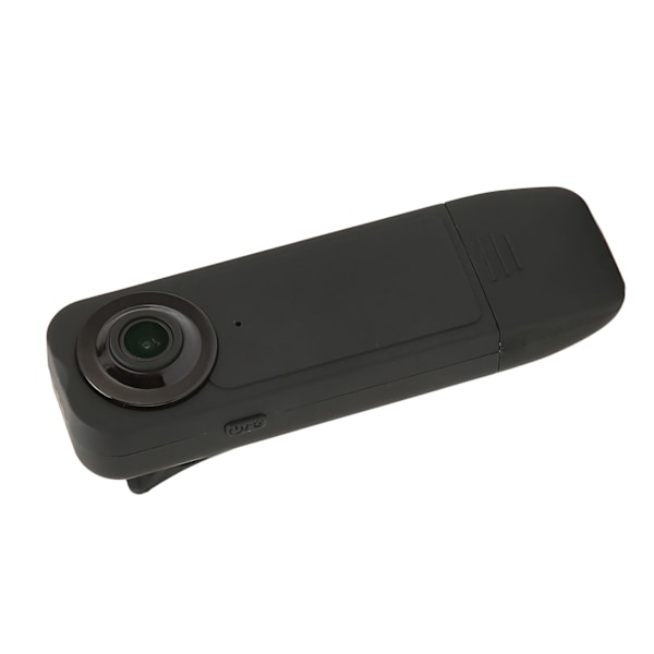 Mini Body Camera 1080P Bevægelsesdetektering Nattesyn Bærbar Videooptager med Klip til Bilinterview Hjem