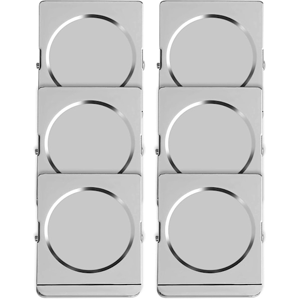Grtard Extra Large Magnetic Clips 6pack Heavy Duty Stainless