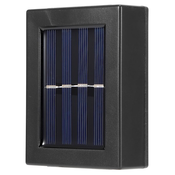 Soldrivna däcklampor, Auto ON/OFF solstolplampor för utomhusvägglampor, 2 LED SMD-chips Hög ljusstyrka & Brett belysningsområde, IP65