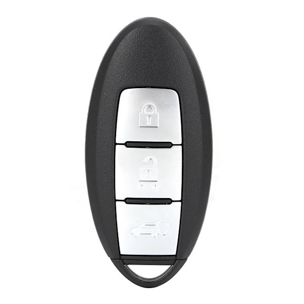 Smart bilnøkkel med 3 knapper, 433Mhz, 4A-brikke, passer til NISSAN Qashqai / X Trail