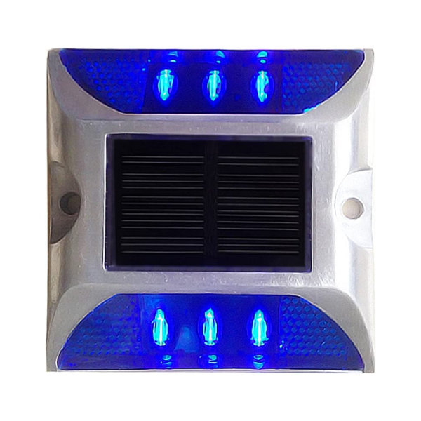 6LED Varningsinduktionsljus Vattentät Säkerhetsvarningsuppfart