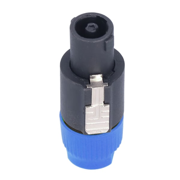 4 stk. 4-polet højttaler stik Twist Lock Audio Forstærker Kabel Stik CNL4FC (Blå)