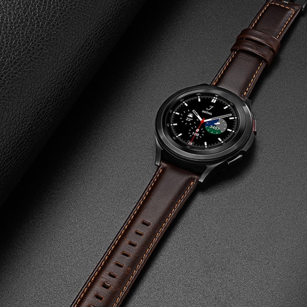 Nahkainen watch 20mm/22mm yhteensopiva Samsungin kanssa