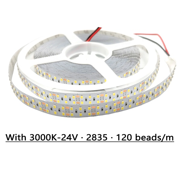 Flexibel LED-tejp för hem, kök, smyckesmontrar, ultraljusstark, professionell kvalitet, jämn ljusstyrka, värmeavledning